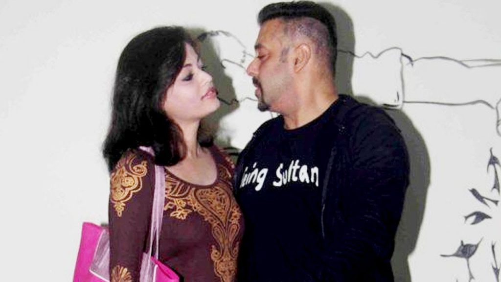 salman khan with Sneha Ullal
