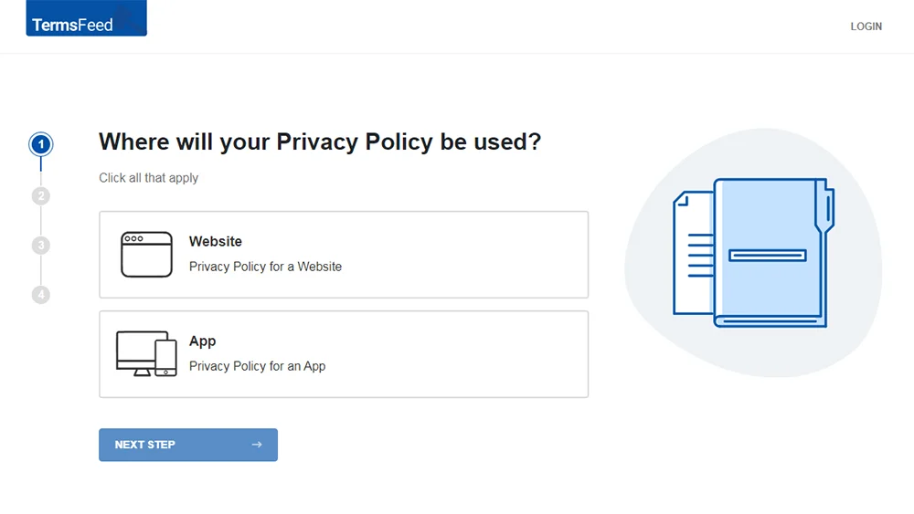 Check the website's Privacy Policy