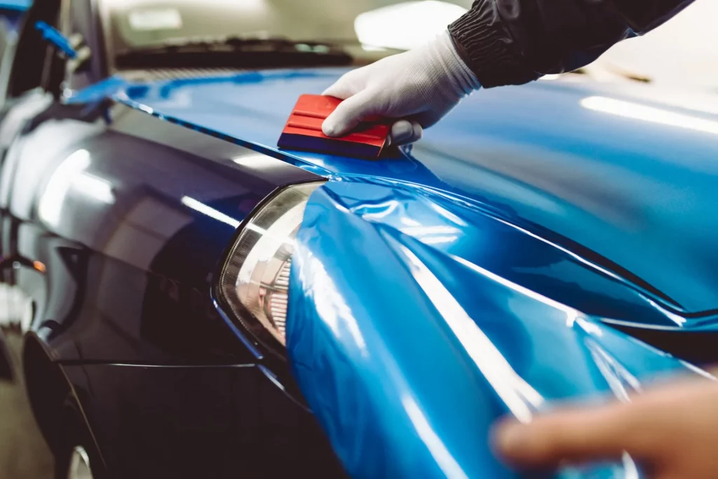 Vehicle Wrapping Protects Paint From Mild Abrasions And Scratches